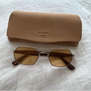 Men's Gold Sunglasses